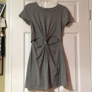 AUDREY 3+1 Grey Dress SZ S